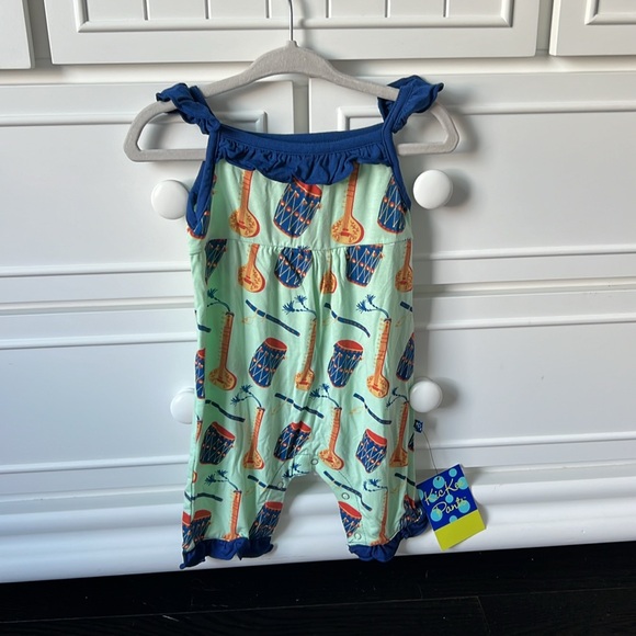 Kickee Pants Print Wing Romper, worn once and washed - Picture 1 of 5